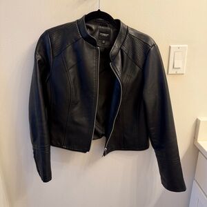 Liverpool Classic Black Leather Jacket